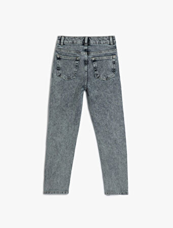 Dar Paça Kot Pantolon - Skinny Jean