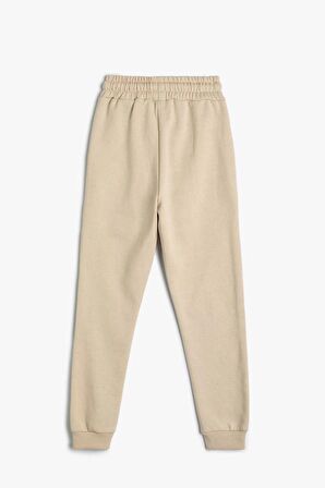 Koton Erkek Çocuk Jogger Eşofman Altı Etiket Detaylı Cepli Beli Lastikli