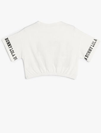 Crop Lola Bunny Tişört Lisanslı Beli Lastikli 