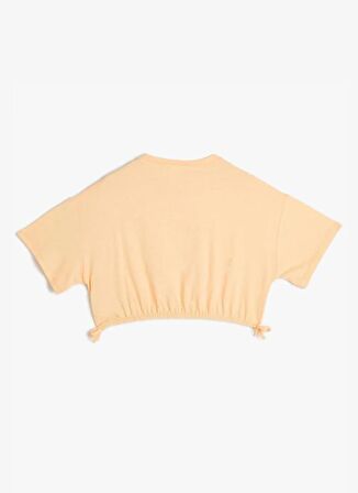 Koton Turuncu Kız Çocuk T-Shirt 4SKG10074AK