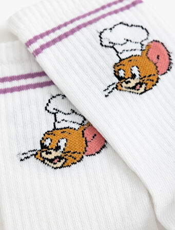 Tom ve Jerry Çorap Lisanslı Desenli