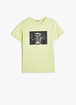 Koton Yeşil Erkek T-Shirt 4SKB10072TK