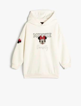 4WKG10543AK Koton Kız Çocuk Sweat EKRU