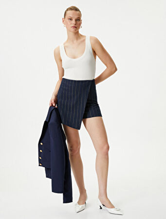 Mini Şort Etek Normal Bel 