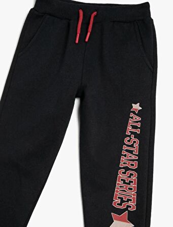 4WKB40180TK Koton Erkek Çocuk Eşofman Alt LACİVERT