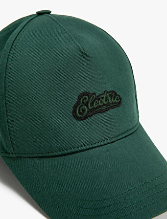 Cap Şapka Slogan İşlemeli