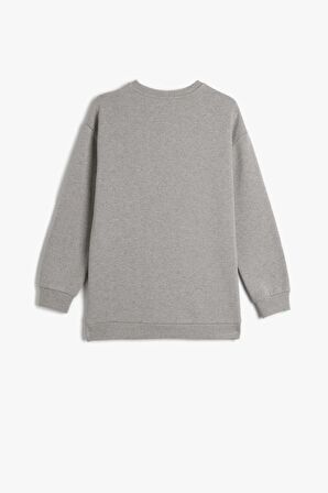 Koton Erkek Çocuk Marvel Lisanslı Sweatshirt Kahramanlar Baskılı Şardonlu