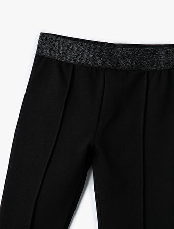 Tayt Beli Lastikli Sim Detaylı