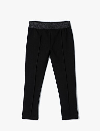 Tayt Beli Lastikli Sim Detaylı