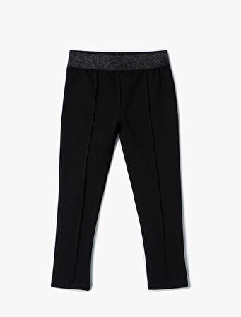 Tayt Beli Lastikli Sim Detaylı