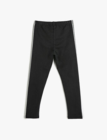 Basic Tayt Cep Detaylı Fitilli Beli Lastikli