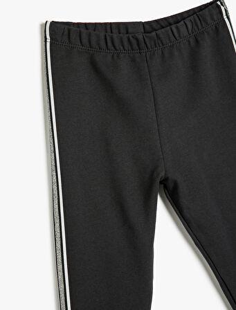 Basic Tayt Cep Detaylı Fitilli Beli Lastikli