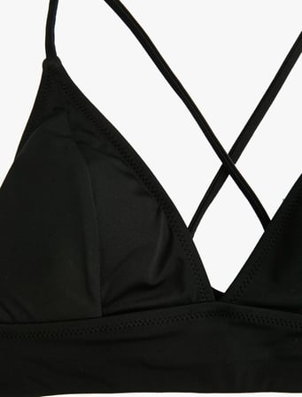 Bralet Bikini Üstü Sırtı Çapraz
