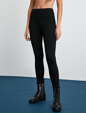 Fitilli Tayt Pantolon Normal Bel Dar Paça