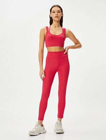 Spor Tayt Yüksek Bel Dar Kalıp