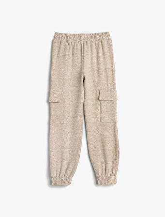 Basic Jogger Eşofman Altı Cep Detaylı Beli Lastikli 