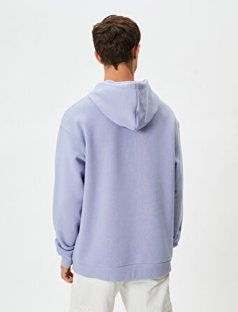 Rick and Morty Kapşonlu Sweatshirt Rahat Kesim Lisanslı Baskılı