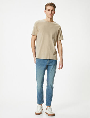 Slim Fit Kot Pantolon - Brad Jean