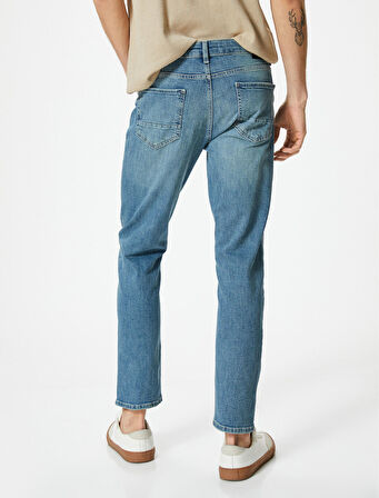 Slim Fit Kot Pantolon - Brad Jean