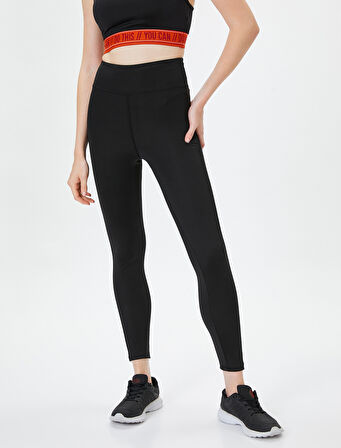Basic Spor Tayt Yüksek Bel