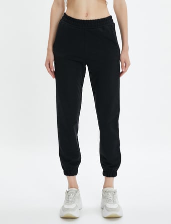 Basic Jogger Eşofman Altı  Beli Bağlamalı Cepli