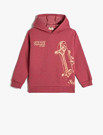 4WKB10541TK Koton Erkek Çocuk Sweat MOR
