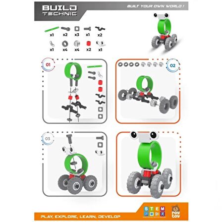 Build Technic Taşıtlar Yetişkin Puzzle