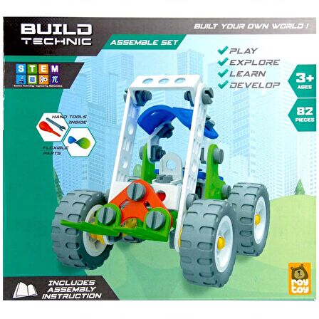 Build Technic Taşıtlar Yetişkin Puzzle