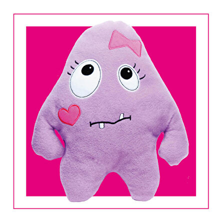 Monster Friendzz Peluş Oyuncak 30cm - Charmy (Pembe)