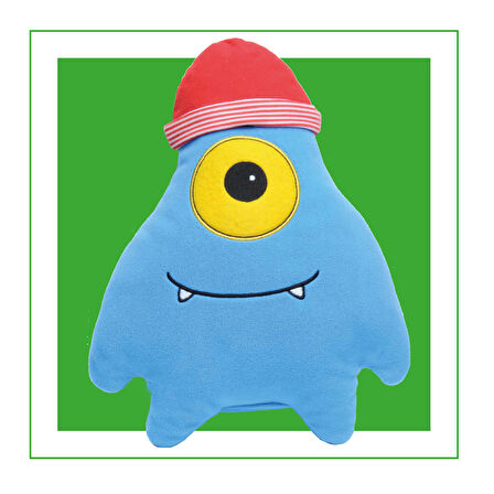 Monster Friendzz Peluş Oyuncak 30cm - Astro (Mavi)