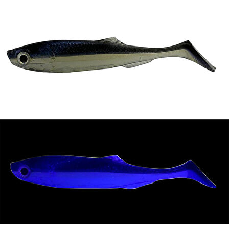 Mef Gamit 6.5cm 5 Adet Silikon Yem UV Naturel Hunter