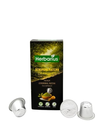 Herbarius Premium Seromoni Matcha Çayı Kapsülü Nespresso Uyumlu 10'lu