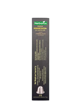Herbarius Premium Seromoni Matcha Çayı Kapsülü Nespresso Uyumlu 10'lu