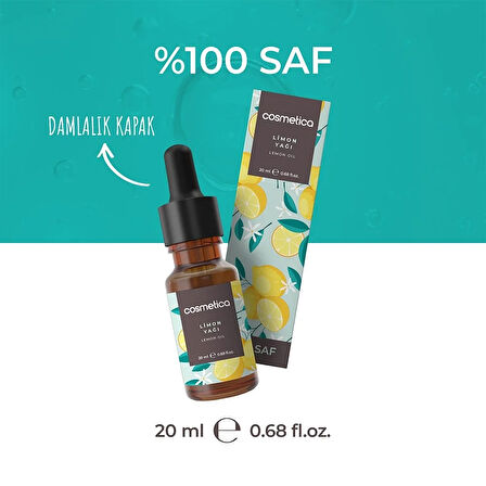 %100 Saf Limon Yağı 20 ml