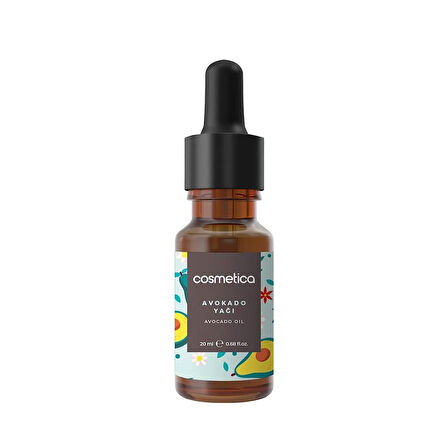 %100 Saf Avokado Yağı 20 Ml