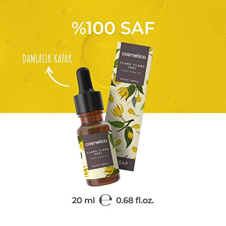 %100 Saf Ylang Ylang Yağı 20 Ml