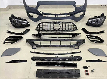 AUTOGP  Mercedes c238 makyajlı ön tampon ve far  dönüşüm seti 2016 / 2021
