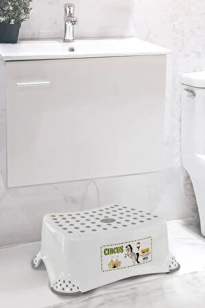 Kaydırmaz Çocuk Bebek Banyo Basamağı - Kaymaz Lavabo Taburesi