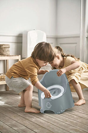 Comfort Taşınabilir Lazımlık - Çocuk Tuvalet Eğitimi Alıştırma Lazımlığı - Mavi