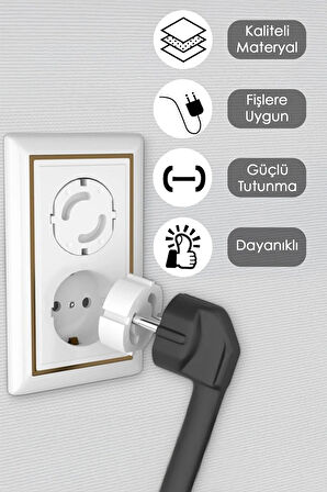 6 Adet Bebek Çocuk Güvenlik Priz Kapağı - Priz Koruyucu Kapak Priz Kapatıcı Emniyet Koruma Kapağı