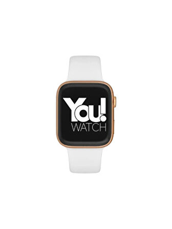 You Watch F3-YF303 Rose & White Silicon Unisex Kol Saati