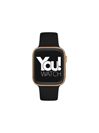 You Watch F3-YF308  Rose & Black Silicon Unisex Kol Saati