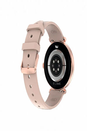 You Watch F15-YF151 You Smart Rose Gold & Pink Silicon Bayan Kol Saati