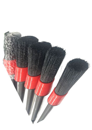 Petinka® 5’li Çok Amaçlı Araç İçi ve Dış Yüzey Temizlik & Detaylandırma Fırça Seti