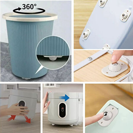 BUFFER® Beyaz Eşya ve Mobilya İçin 4’lü Tekerlekli Kaydırma Aparatı – Hafif ve Orta Ağırlıktaki Ürün