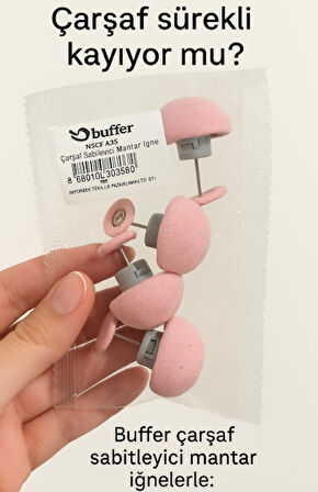 Buffer 4 lü Çarşaf Sabitleyici iğne