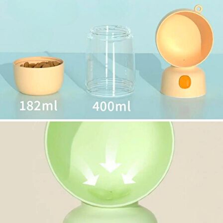 BUFFER® Mama Hazneli Evcil Hayvan Suluğu 400 ml + 180 ml