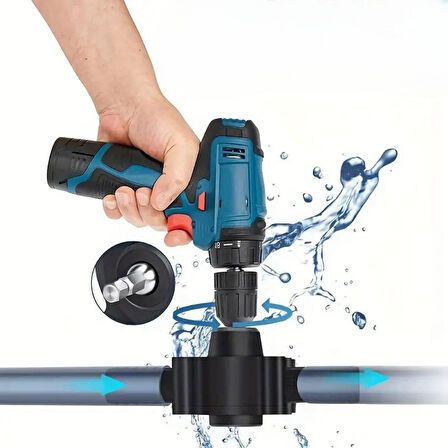 BUFFER® Kendiliğinden Emişli Dayanıklı Plastik Yaplı Matkap Su,Yağ Sıvı Pompası