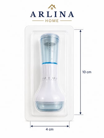 140 Iğneli Serum Hazneli Dermaroller – 0-3 mm Ayarlı Dermaroller Mikro Iğneli Saç, Cilt ve Vücut Bakım Aparatı