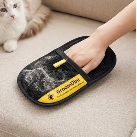 BUFFER® Büyük Boy Evcil Hayvan Tüy Alma Eldiveni, Geliştirilmiş Elektrostatik Tüy Toplayıcı Kedi Köp